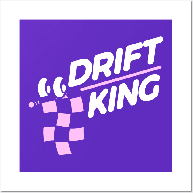 Speed Club Drift King Reverse Wall Art by SpeedClub